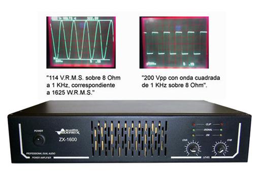 Amplificadores Linea ZX 1600w